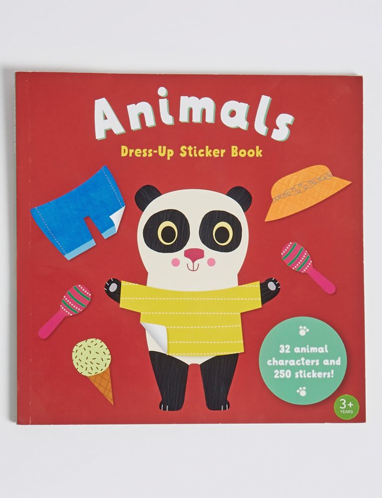 Animals Dress-Up Sticker Book 1 of 3