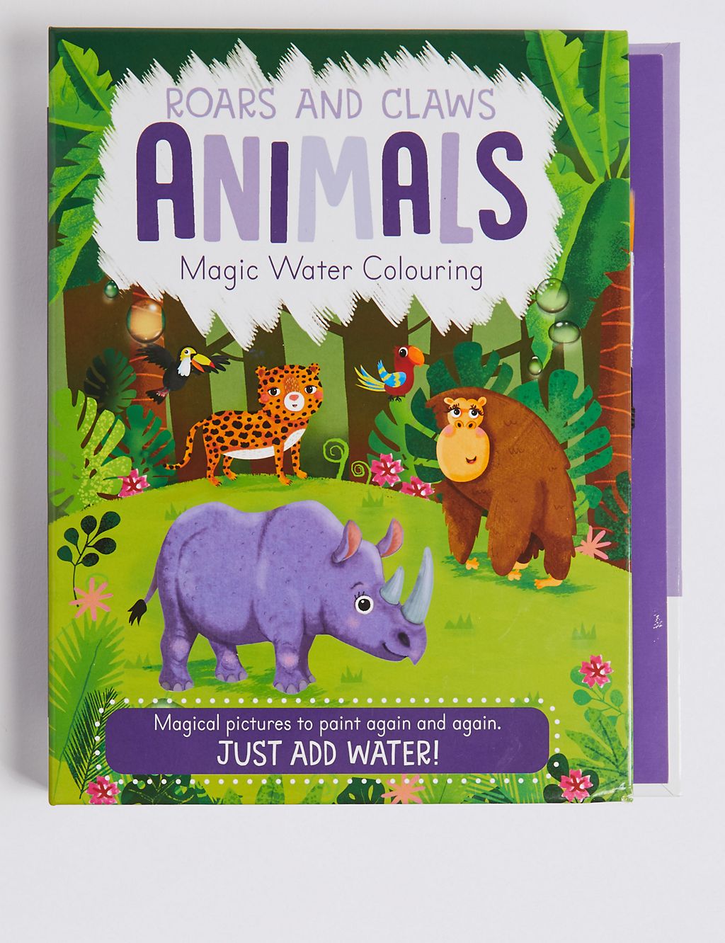 Animals Magic Water Colouring Book 3 of 3