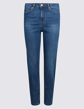 Ankle Straight Leg Jeans Image 2 of 6
