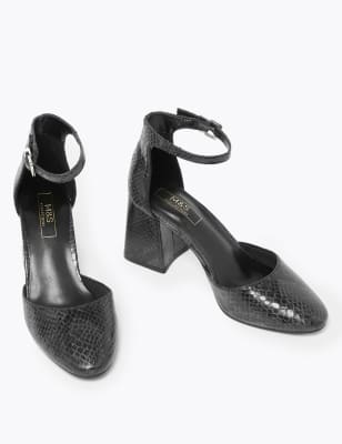 Marks and spencer on sale block heel sandals