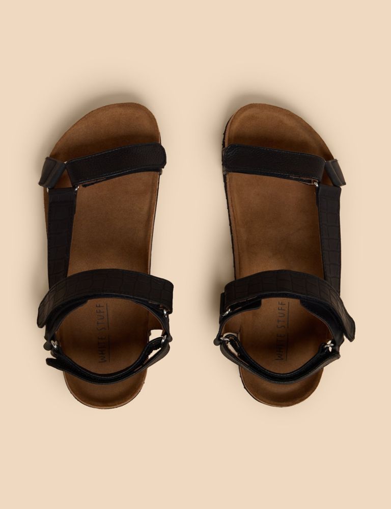 Ankle Strap Flat Footbed Sandals 3 of 4