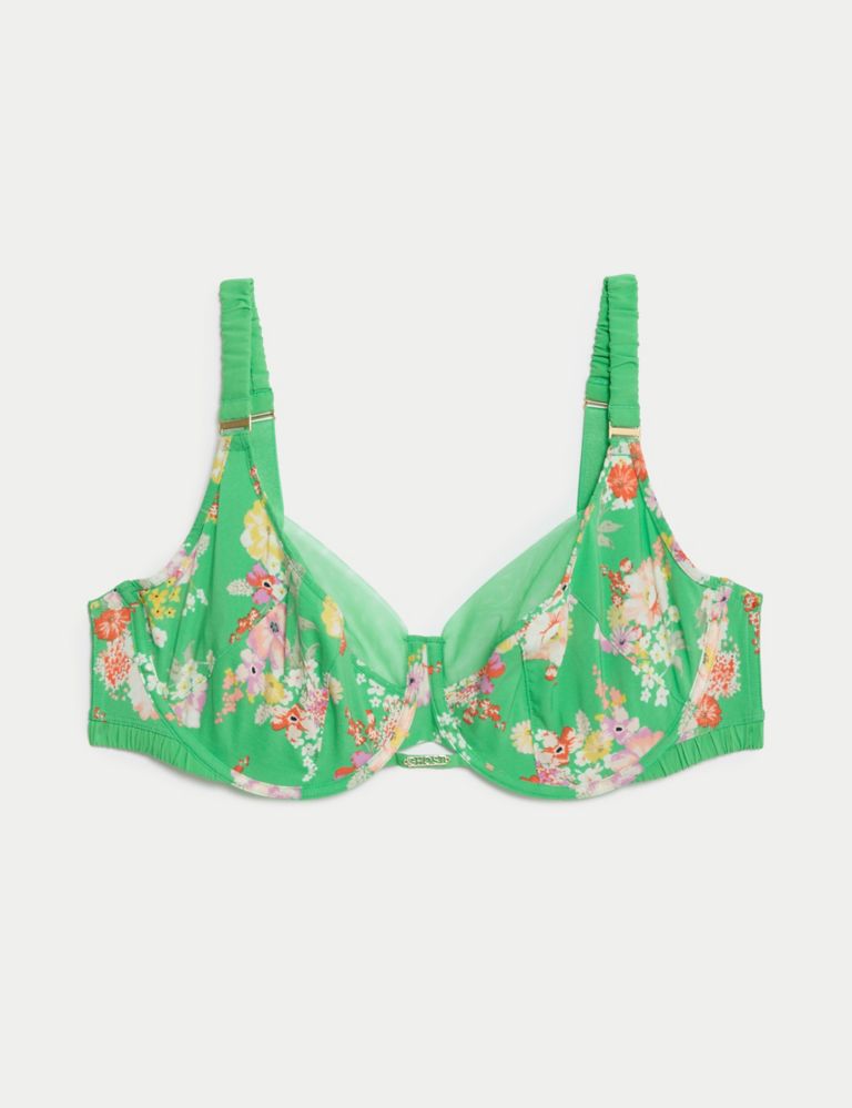 Annie Print Wired Full Cup Bra (F-H) 2 of 7