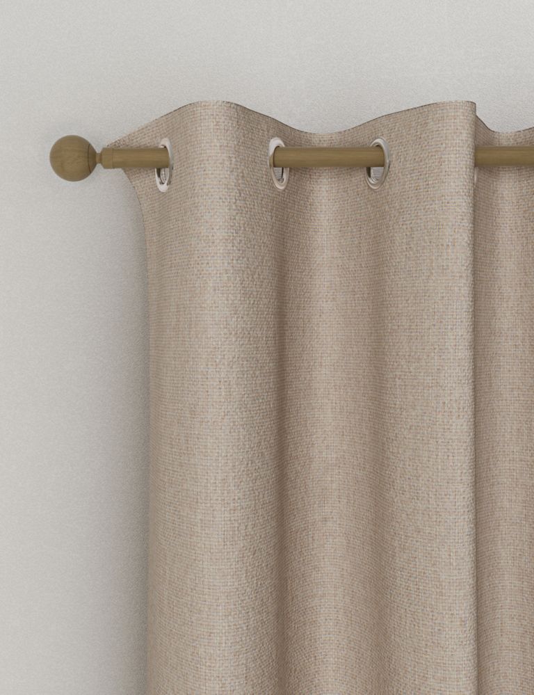 Anti Allergy Eyelet Blackout Temperature Smart Curtains 1 of 6