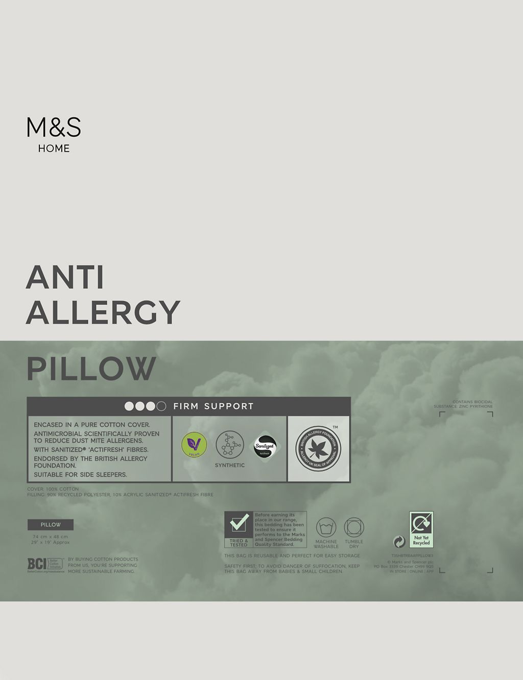 Anti Allergy Firm Pillow 3 of 4