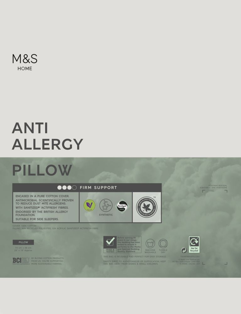 Anti Allergy Firm Pillow 1 of 4