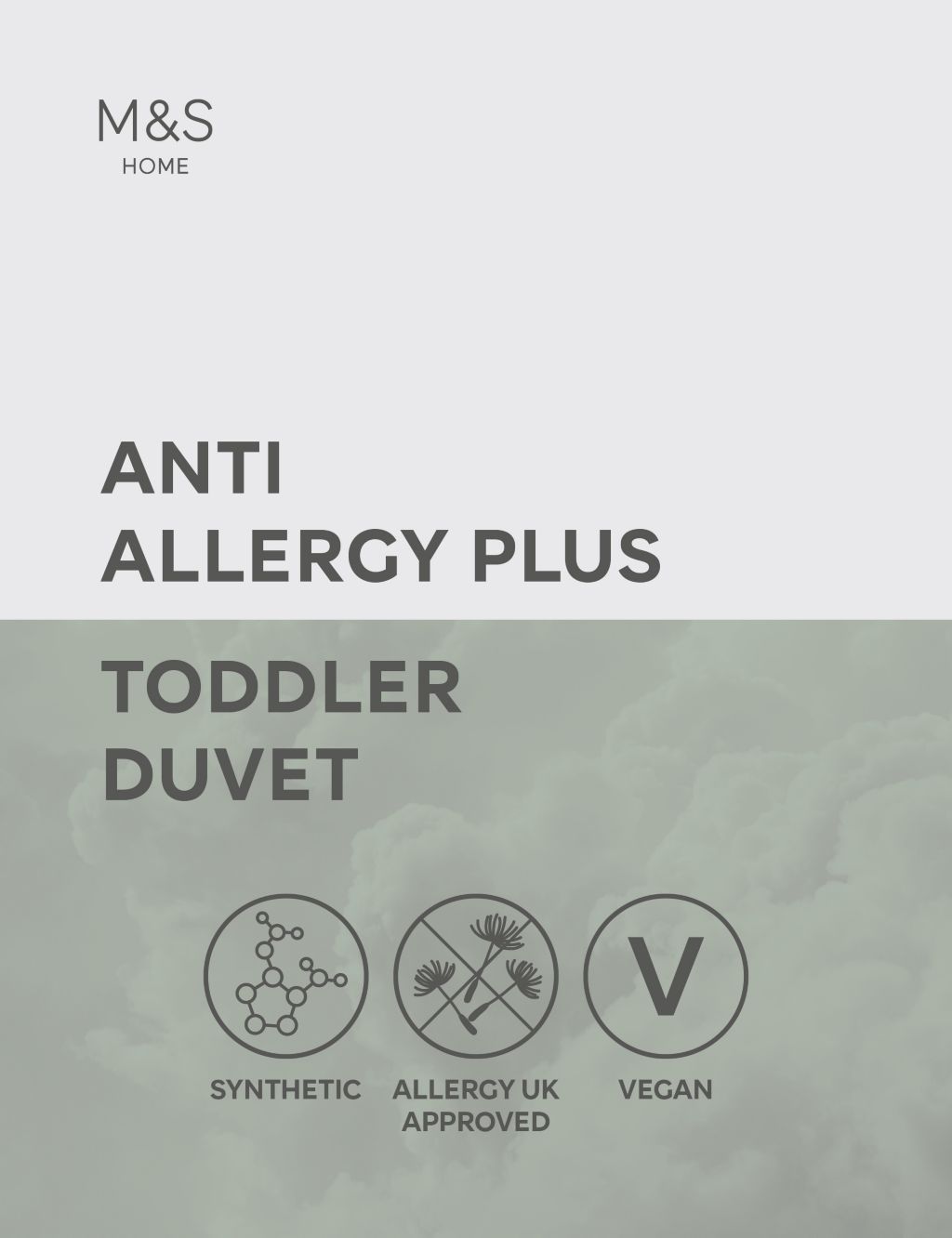 Anti Allergy Plus 4 Tog Cot Bed Duvet 1 of 1