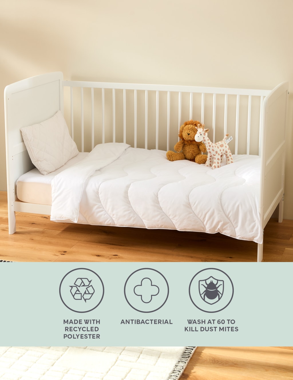 Marks and spencer cot bed duvet on sale
