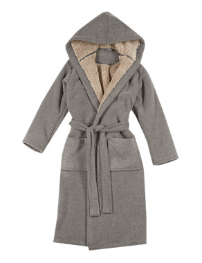 Anti Bobble Bonded Dressing Gown (6-16 Years) Image 2 of 4