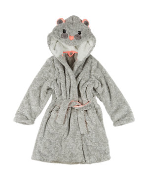 Anti Bobble Mouse Face Dressing Gown (1-8 Years) Image 2 of 4