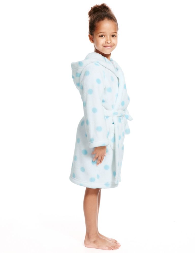 Anti Bobble Spotted Dressing Gown (1-7 Years) 3 of 3