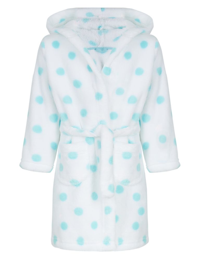 Anti Bobble Spotted Dressing Gown (1-7 Years) 2 of 3