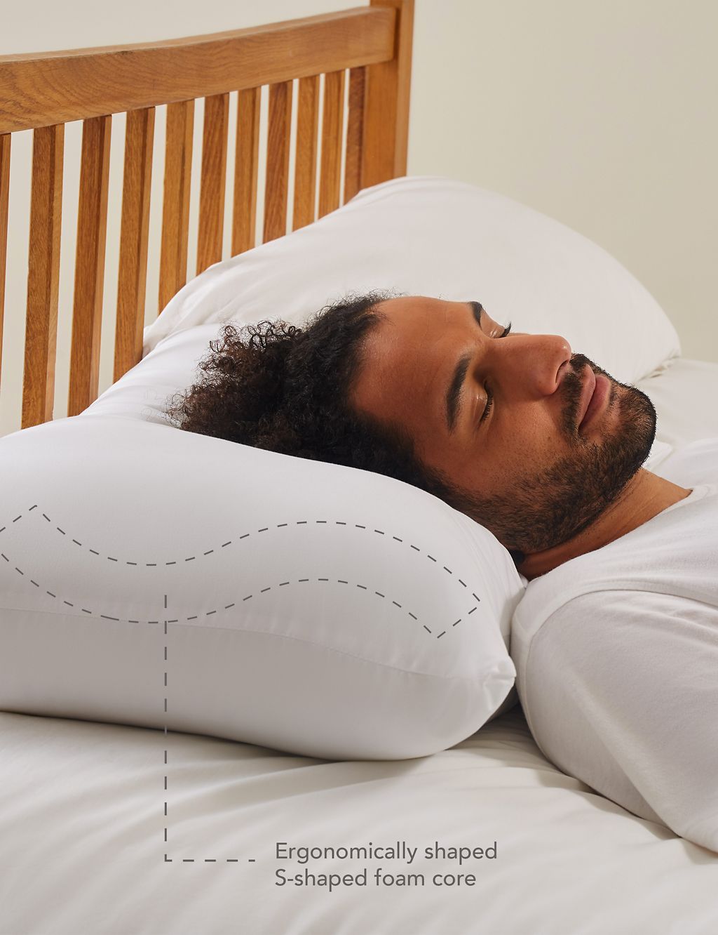 Anti Snore Medium PIllow 4 of 10