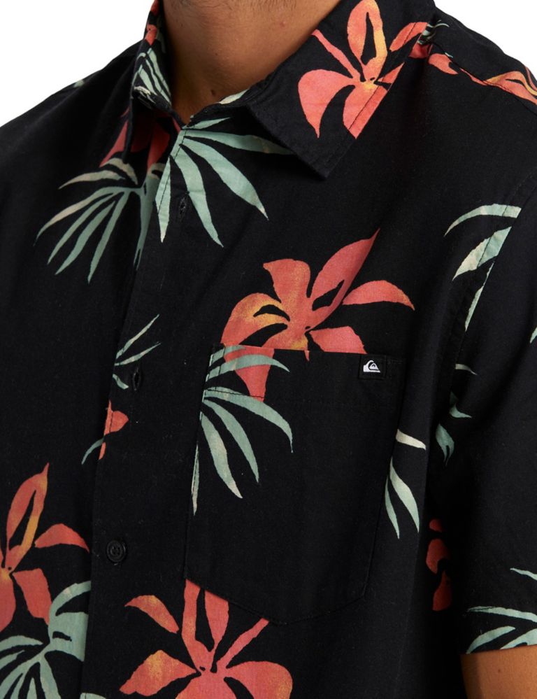 Apero Pure Cotton Floral Shirt 5 of 7