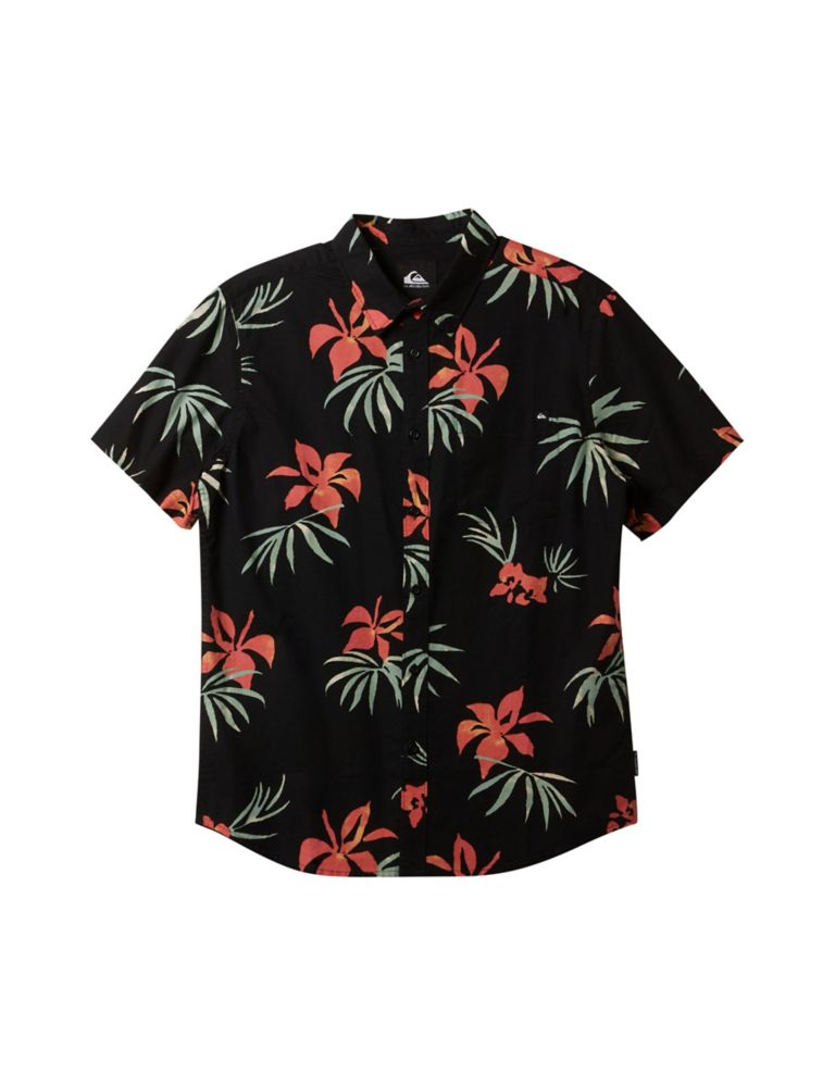 Apero Pure Cotton Floral Shirt 1 of 2