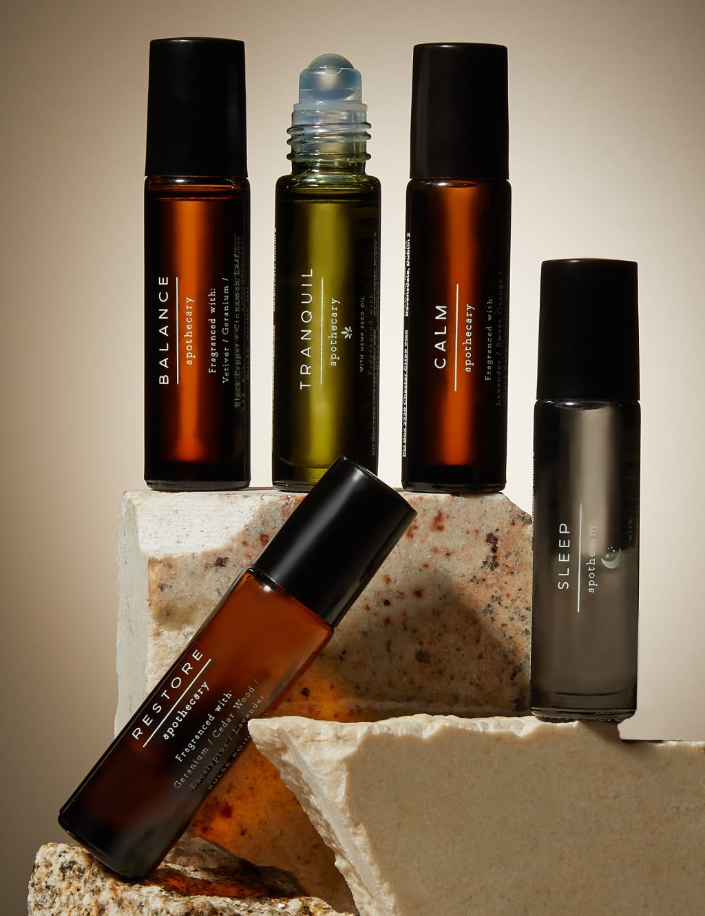 Apothecary Calm Pulse Point Oil 10ml Apothecary M&S