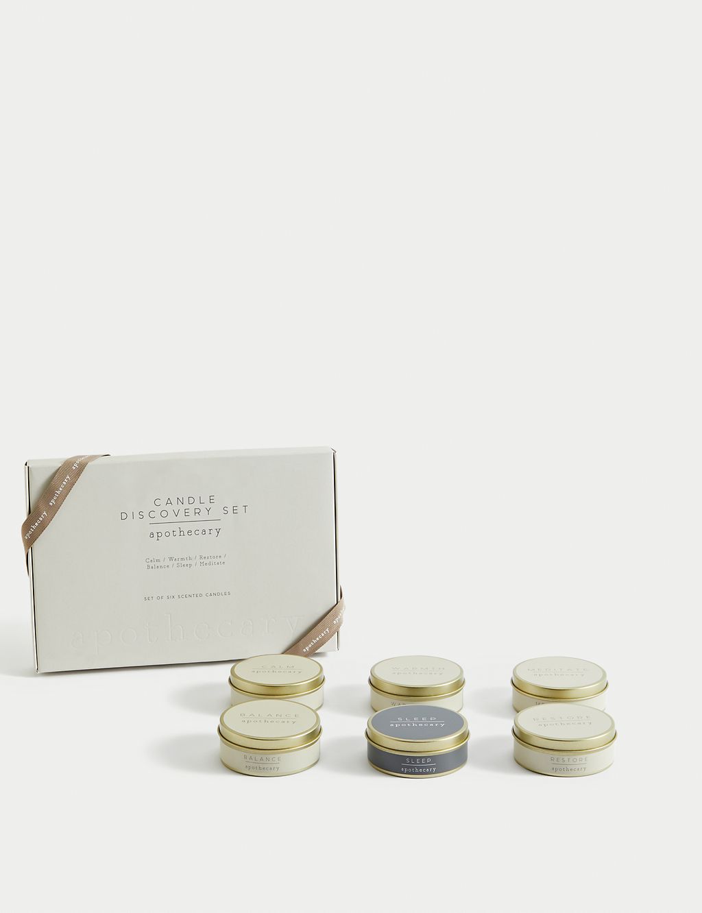 Apothecary Candle Discovery Gift Set 3 of 5
