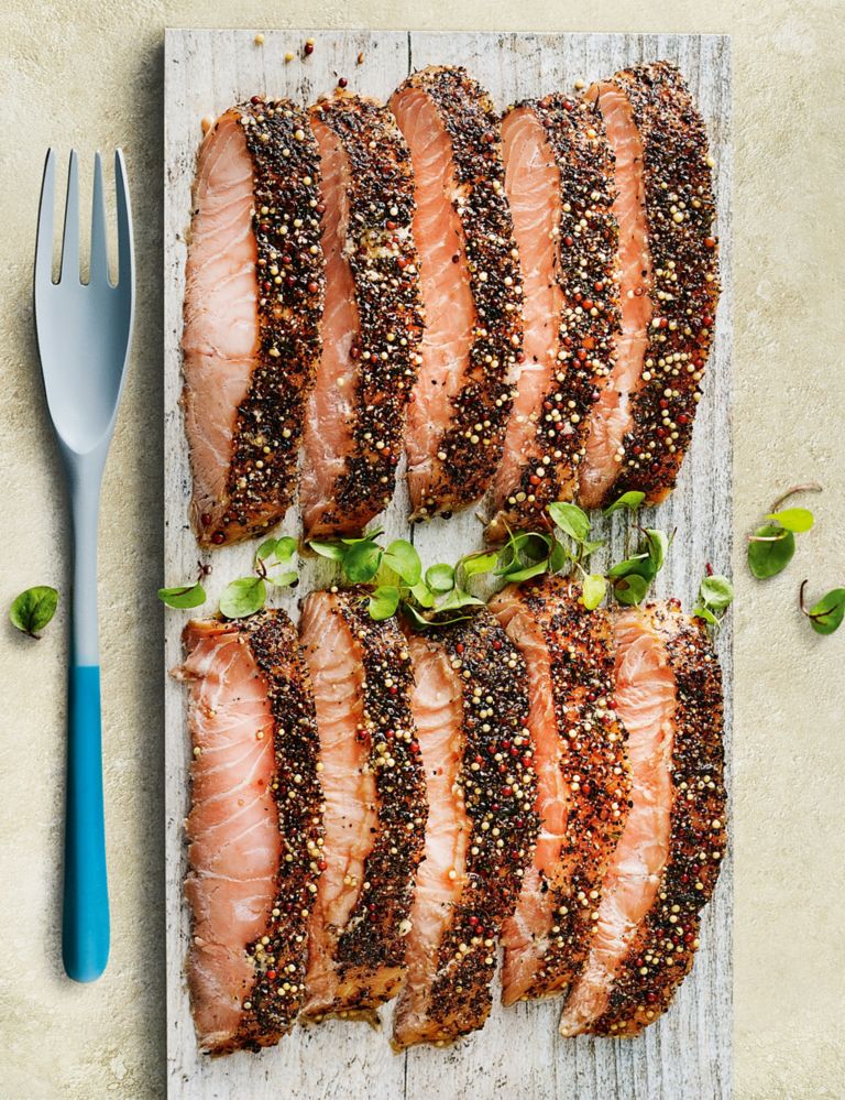 Arbroath Hot-Smoked Scottish Salmon (Serves 6) - (Last Collection Date 30th September 2020) 1 of 2