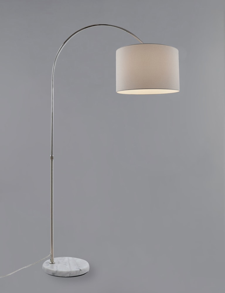 Arc nero deals floor lamp shades