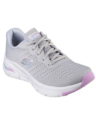 Arch Fit™ Infinity Lace Up Mesh Trainers Image 2 of 5