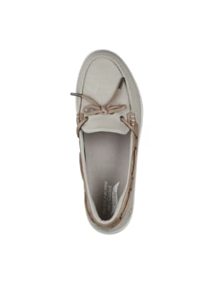 Skechers canvas outlet boat shoes