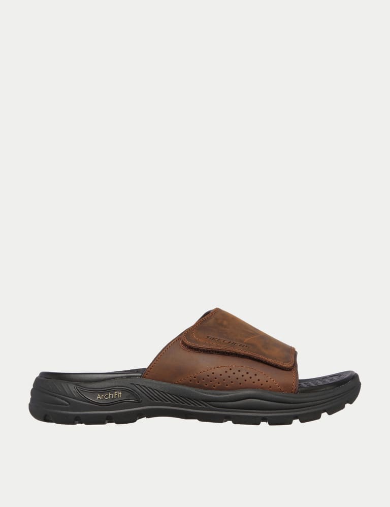 Skechers slides with velcro fastening store