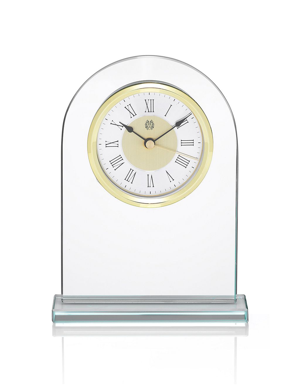 Arch Glass Mantel Clock 1 of 2