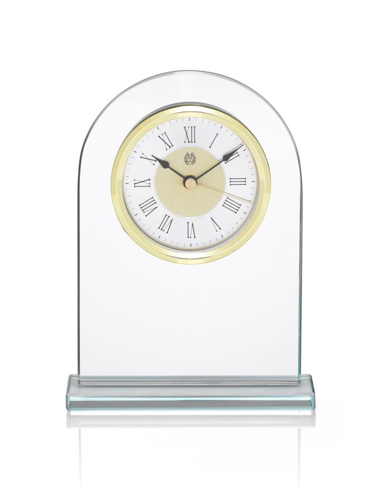 Arch Glass Mantel Clock 1 of 2