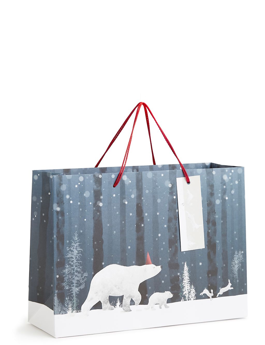 Arctic Animals Medium Christmas Gift Bag 1 of 2