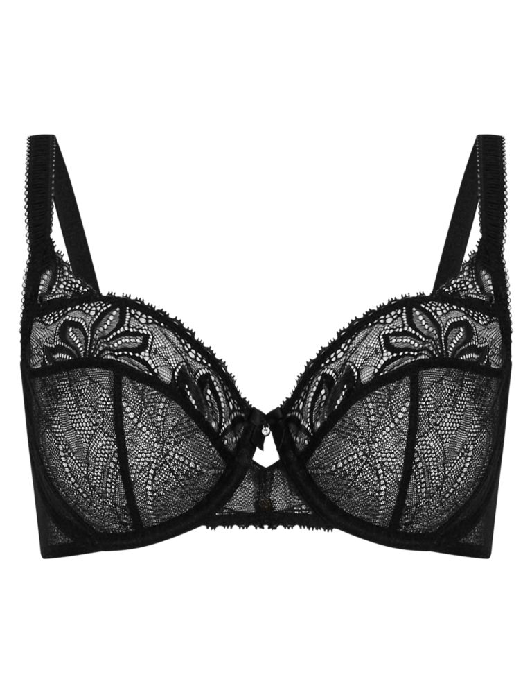 Arelia Lace Non-Padded Underwired Full Cup Bra A-DD 5 of 5