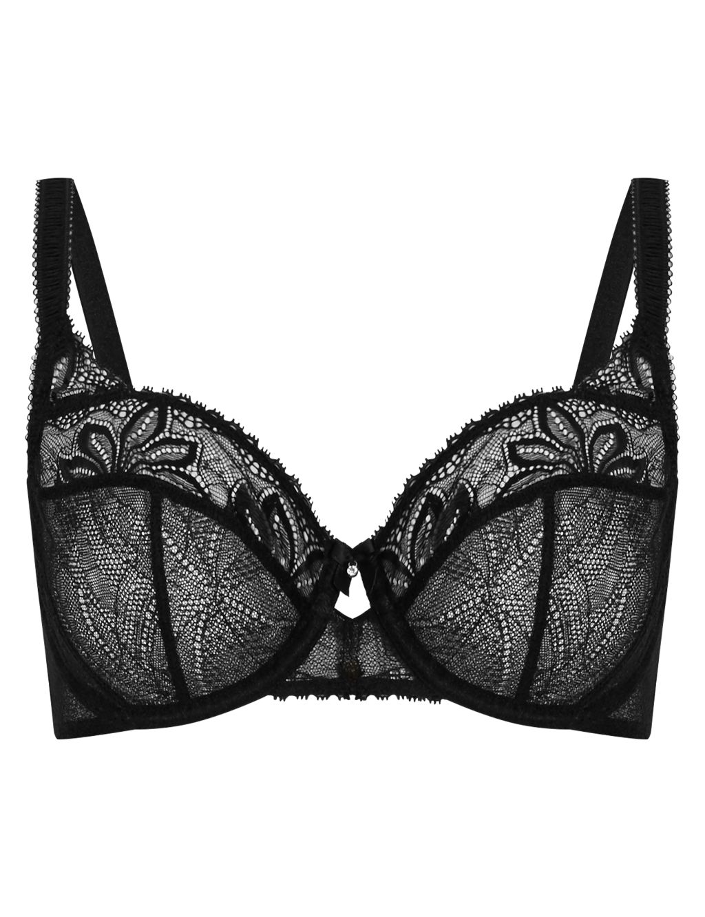 Arelia Lace Non-Padded Underwired Full Cup Bra A-DD | M&S Collection | M&S