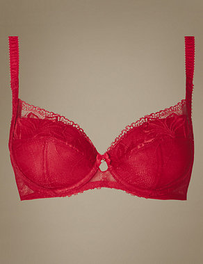 Arelia Padded Underwired Full Cup Bra A-DD Image 2 of 4