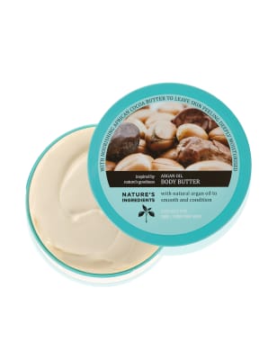 Argan Oil Body Butter 200ml Nature's Ingredients M&S