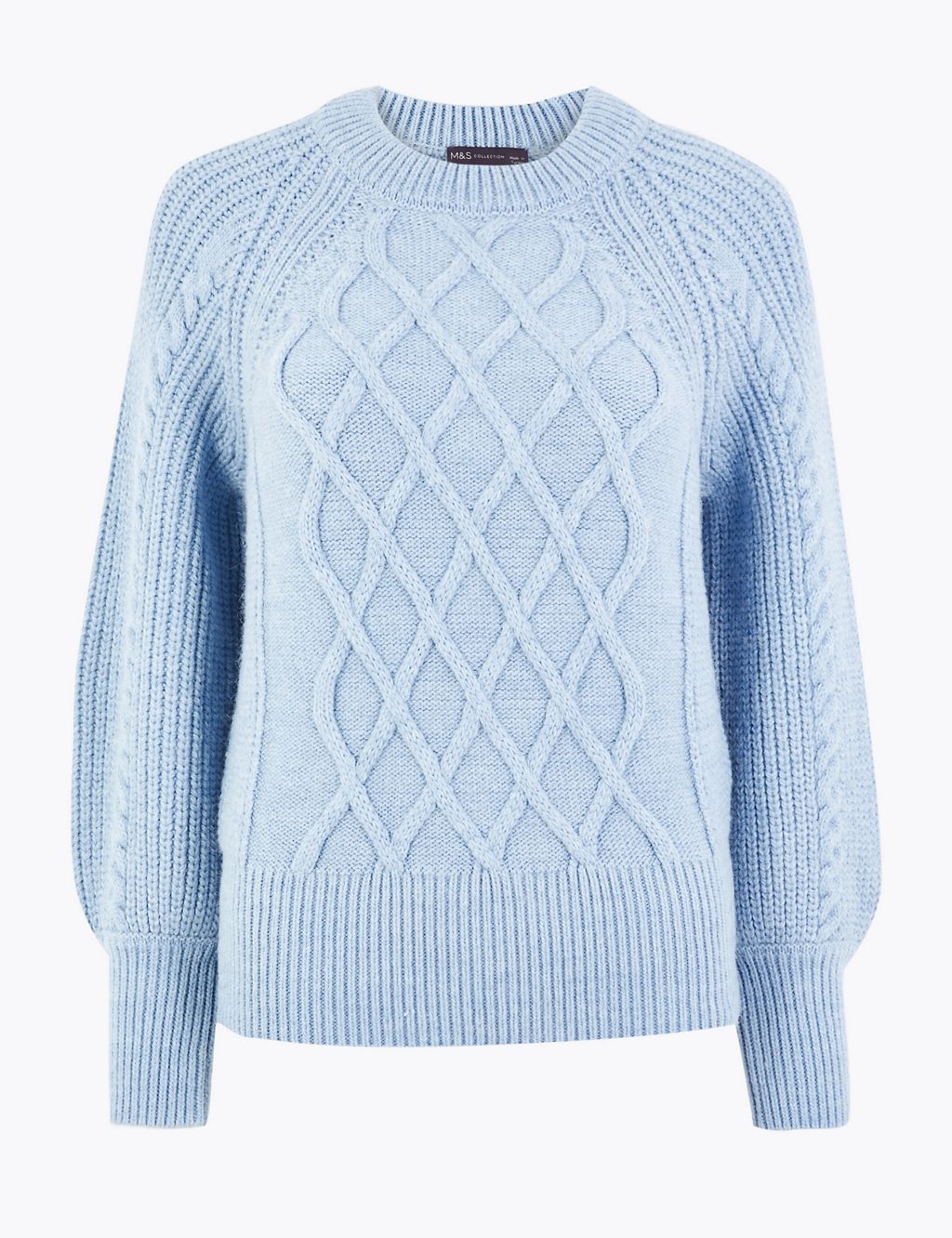 Argyle Cable Knit Jumper 1 of 4