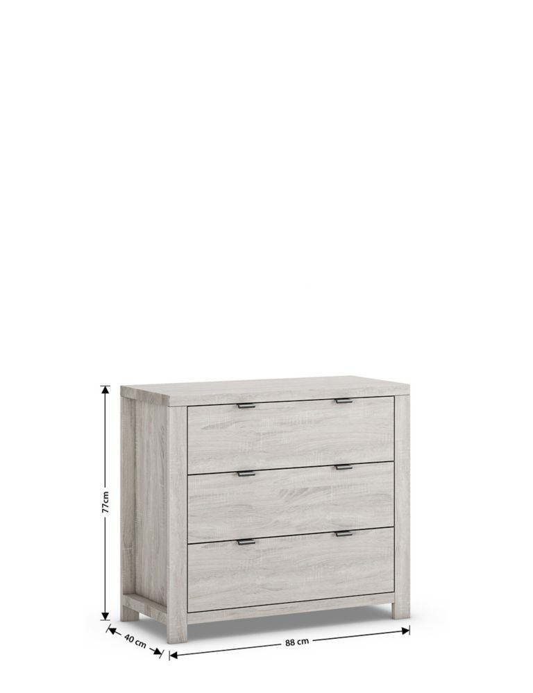 Arlo 3 Drawer Chest 8 of 10