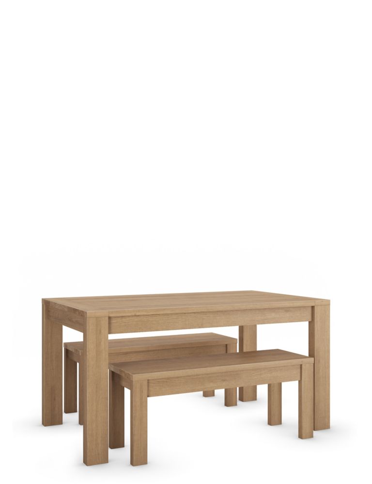 Arlo Dining Table with Benches 3 of 6