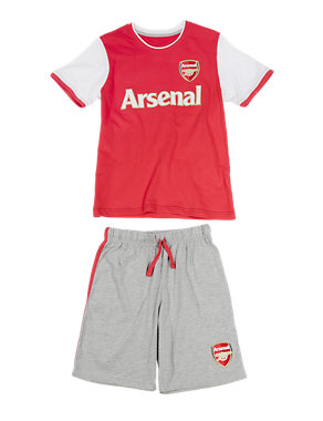 Arsenal Football Club Short Pyjamas (3-16 Years) Image 2 of 5