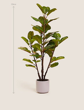 Artificial Floor Standing Fiddle Leaf Fig Tree Image 2 of 5