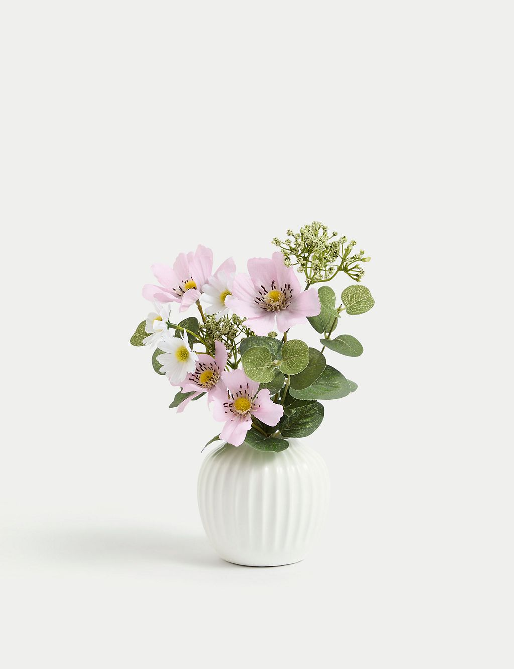 Artificial Flower Arrangement in Ceramic Pot 3 of 3