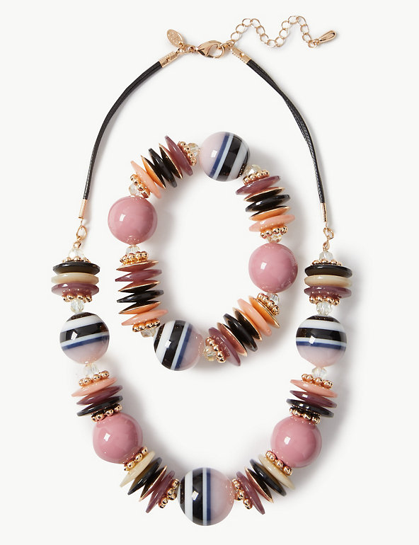 Artisan Necklace & Bracelet Set Image 1 of 1