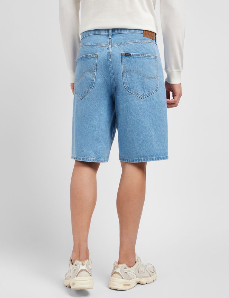 Asher Pure Cotton Denim Shorts 4 of 6