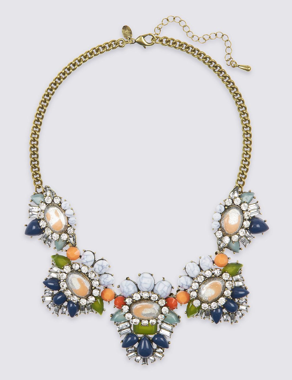 Assorted Bead & Diamanté Collar Necklace 1 of 1