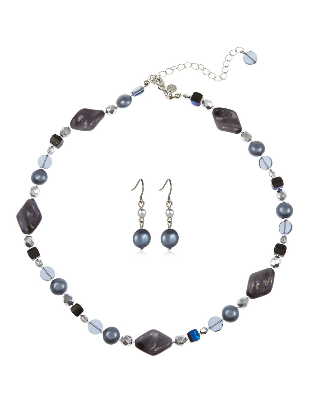 Assorted Bead Necklace & Earrings Set 1 of 1