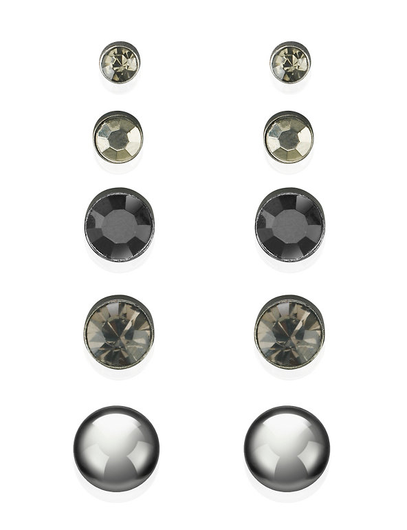 Assorted Stud Earrings Set Image 1 of 1