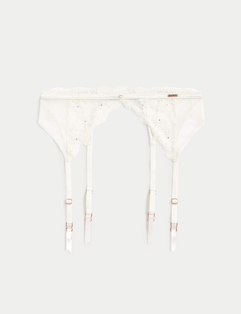 Aster Sparkle Lace Suspender 2 of 6