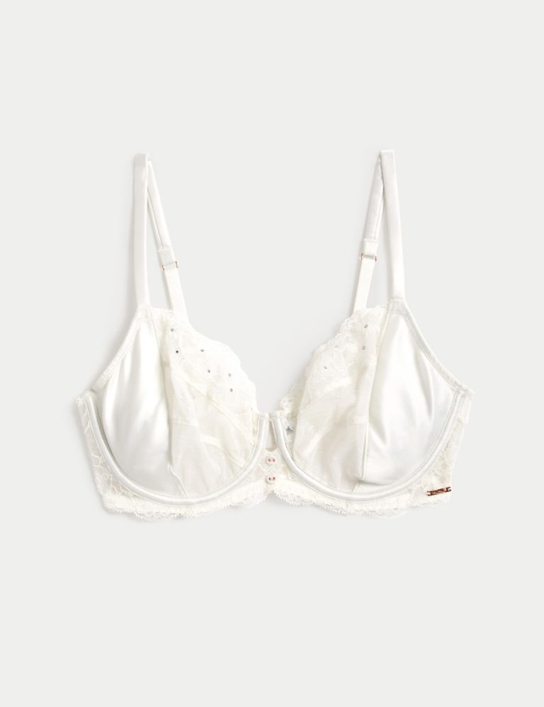 M&S ROSIE Floral Embroidered Non-Padded Balcony Bra Size UK 36B - EUR 80B -  NEW 5000024361427 on eBid United States | 206524072