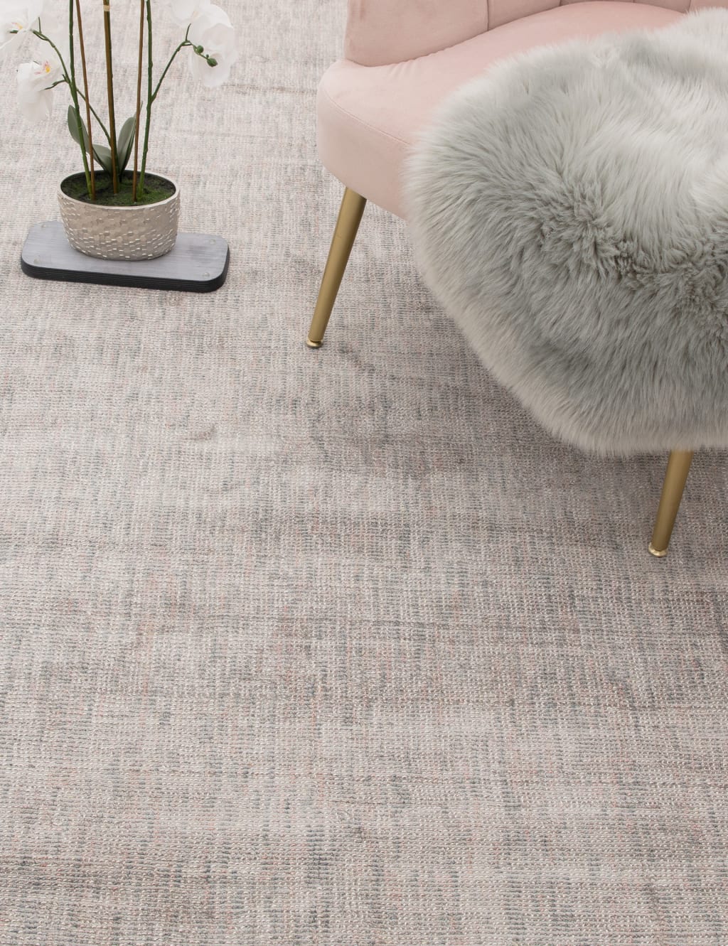 Aston Hand Loomed Viscose Rug Asiatic M&S