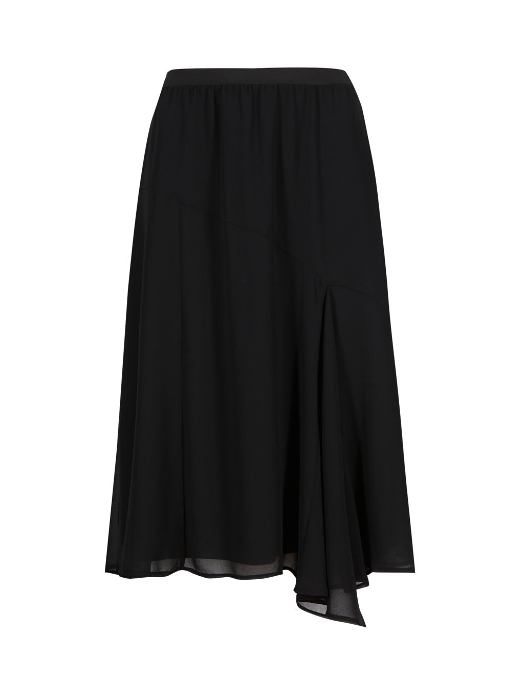 Asymmetric A-Line Maxi Skirt 1 of 4