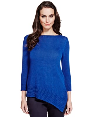 Ladies on sale asymmetric jumpers