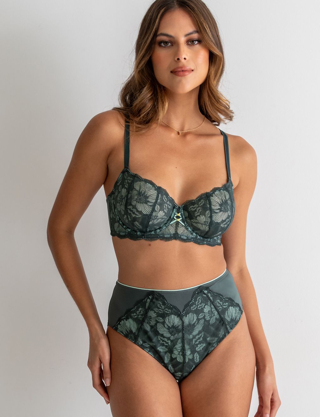 Atelier Lace Wired Balcony Bra D-FF 4 of 5