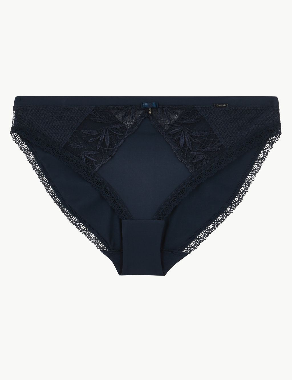 Athena Embroidered High Leg Knickers 3 of 5